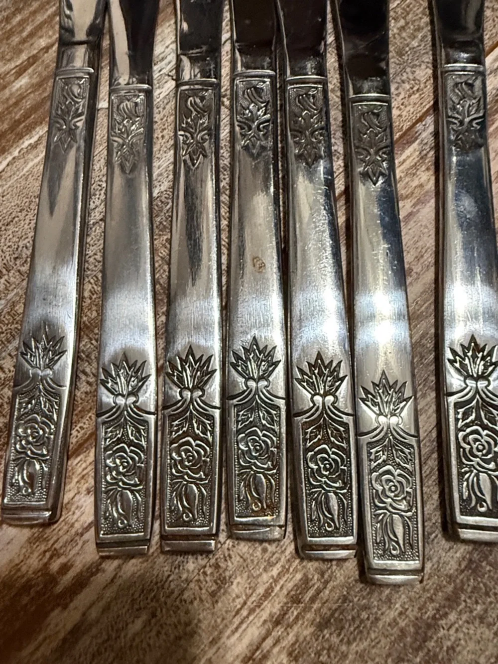 Imperial International  Stainless Steel young Rose Flatware